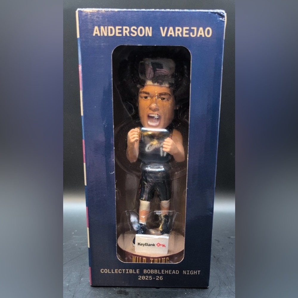 Cleveland Cavaliers ANDERSON VAREJAO Curly Hair Bobblehead SGA 12/6/25 NBA
